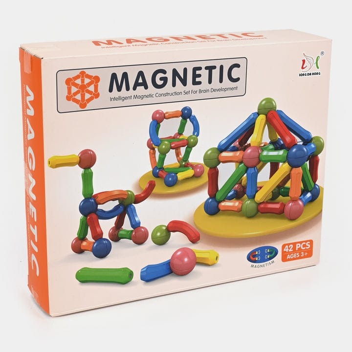 Magnetic Toys Building Blocks - Toddler STEM Sticks & Balls Stacking Toy Set