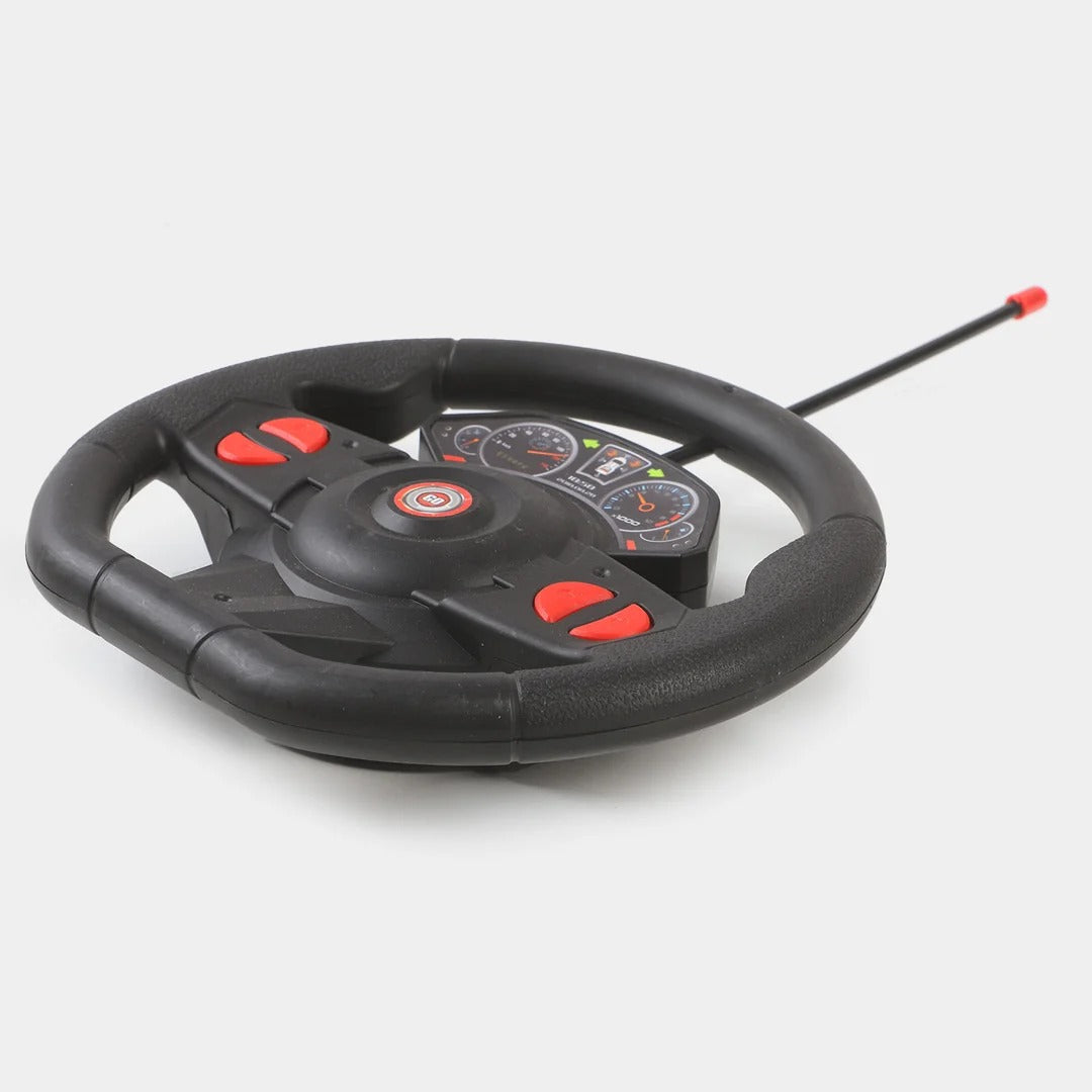 Speed Sports RC Racing Car Toy with Steering Wheel Remote Control