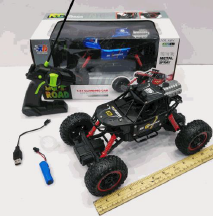 Metal Alloy RC Rock Crawler Buggy - 1:16 Rechargeable Off-Road RC Truck