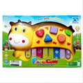 Musical Piano Cow Electronic Learning Toy - Interactive Educational Keyboard for Toddlers