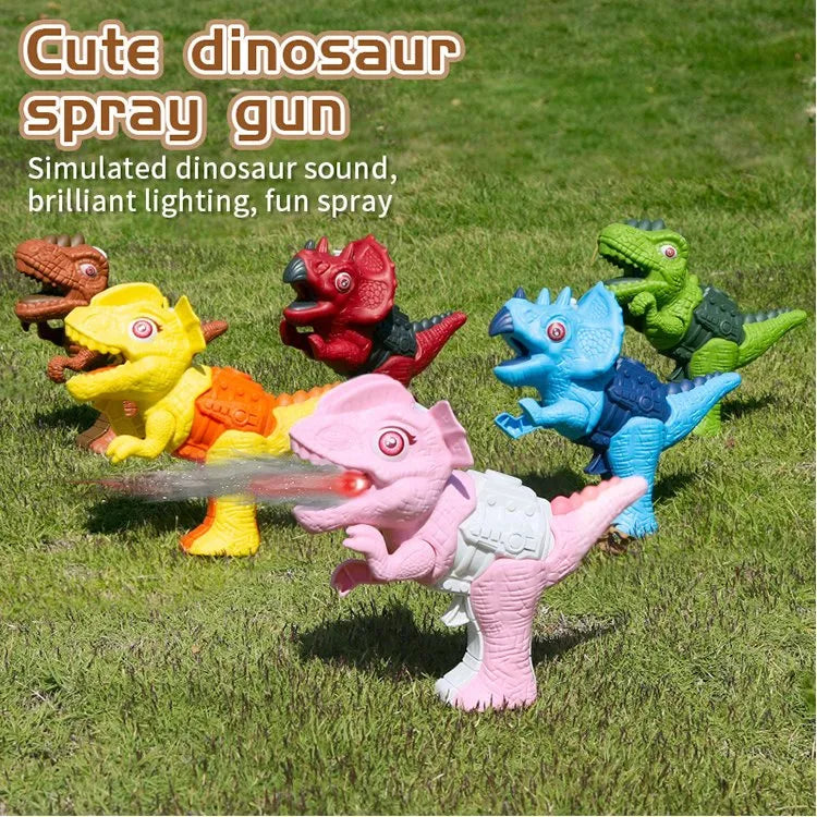 Cool Dinosaur Water & Mist Spray Gun Toy with Light & Sound Effects
