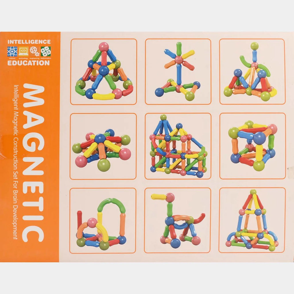 Magnetic Toys Building Blocks - Toddler STEM Sticks & Balls Stacking Toy Set