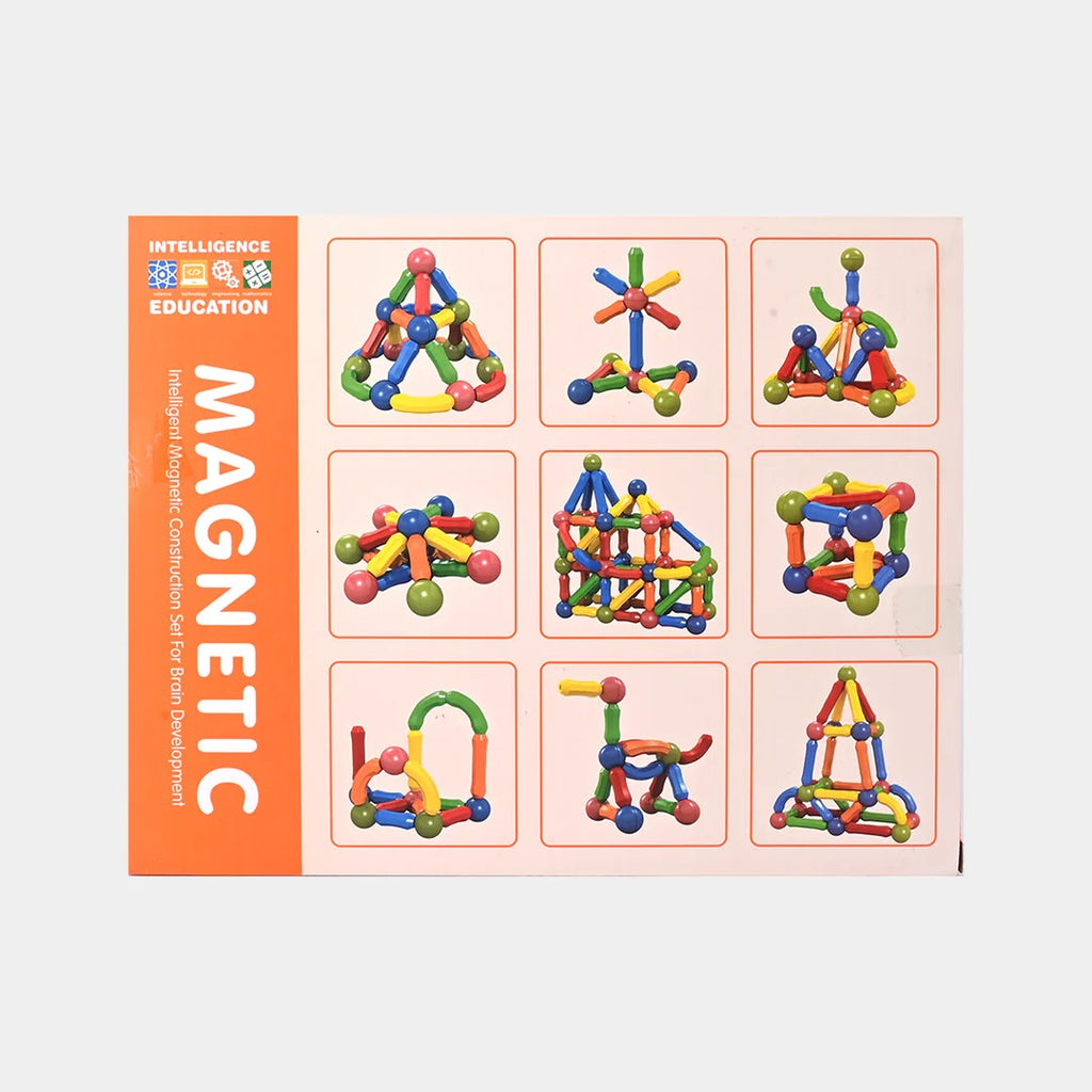Magnetic Toys Building Blocks - Toddler STEM Sticks & Balls Stacking Toy Set