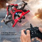 K500 MAX RC Fighter Jet Drone – 2.4GHz Stunt Plane with Altitude Hold & LED Lights