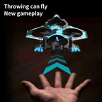 K500 MAX RC Fighter Jet Drone – 2.4GHz Stunt Plane with Altitude Hold & LED Lights