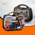 Kids Pretend Play Tool Set - Electric Drill Toy Set with Carrying Box