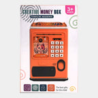 Creative Money Box Electronic ATM Piggy Bank - Fingerprint & Password Safe Toy for Kids