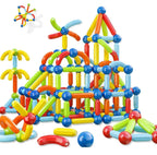 Magnetic Toys Building Blocks - Toddler STEM Sticks & Balls Stacking Toy Set