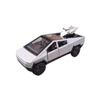 Scale Metal Die-Cast Cybertruck Toy Car