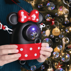 Mickey Mouse Automatic Bubble Machine for Kids – Light & Sound Outdoor Bubble Blower