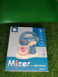 Kids Kitchen Appliances Stand Mixer Machine Toy with Light & Rotating Mixing Action