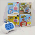 Quick Push Pop Light-Up Fidget Game Console - Anti-Stress Handheld Toy