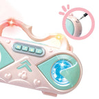 Kids Mini Music Player Radio Toy - Musical Boombox Toy for Toddlers
