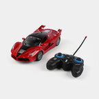 Remote Control Car with Opening Doors - Rechargeable RC Racing Sports Car