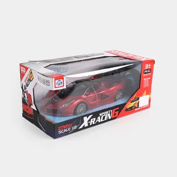 Remote Control Car with Opening Doors - Rechargeable RC Racing Sports Car