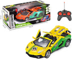 1:18 Scale High Speed RC Racing Supercar - Rechargeable Remote Control Car