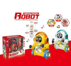 Wireless Remote Control Dancing Robot with Music, Flashing Lights & 360