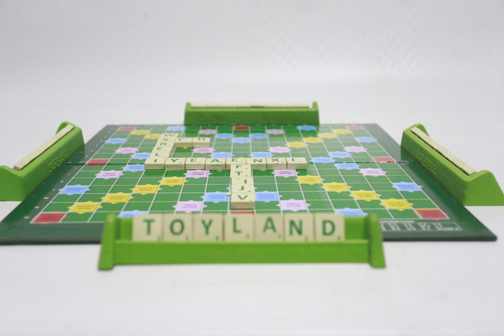 Classic Scrabble Crossword Board Game - Original Word Strategy Game