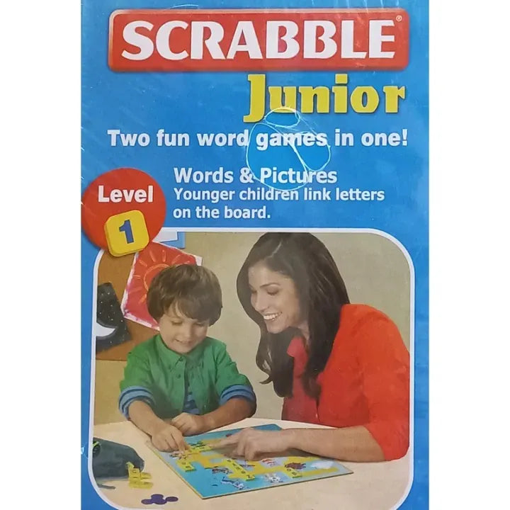 Scrabble Junior Educational Word & Spelling Board Game for Kids