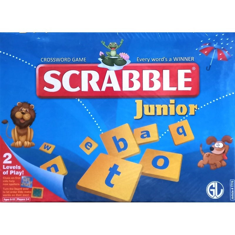 Scrabble Junior Educational Word & Spelling Board Game for Kids