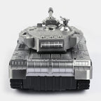 Deluxe Remote Control Battle Tank Toy with Sound, Lights & Rotating Turret