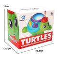 Blow Ball Turtle Toy for Kids - Musical Crawling Turtle with Lights & Sound